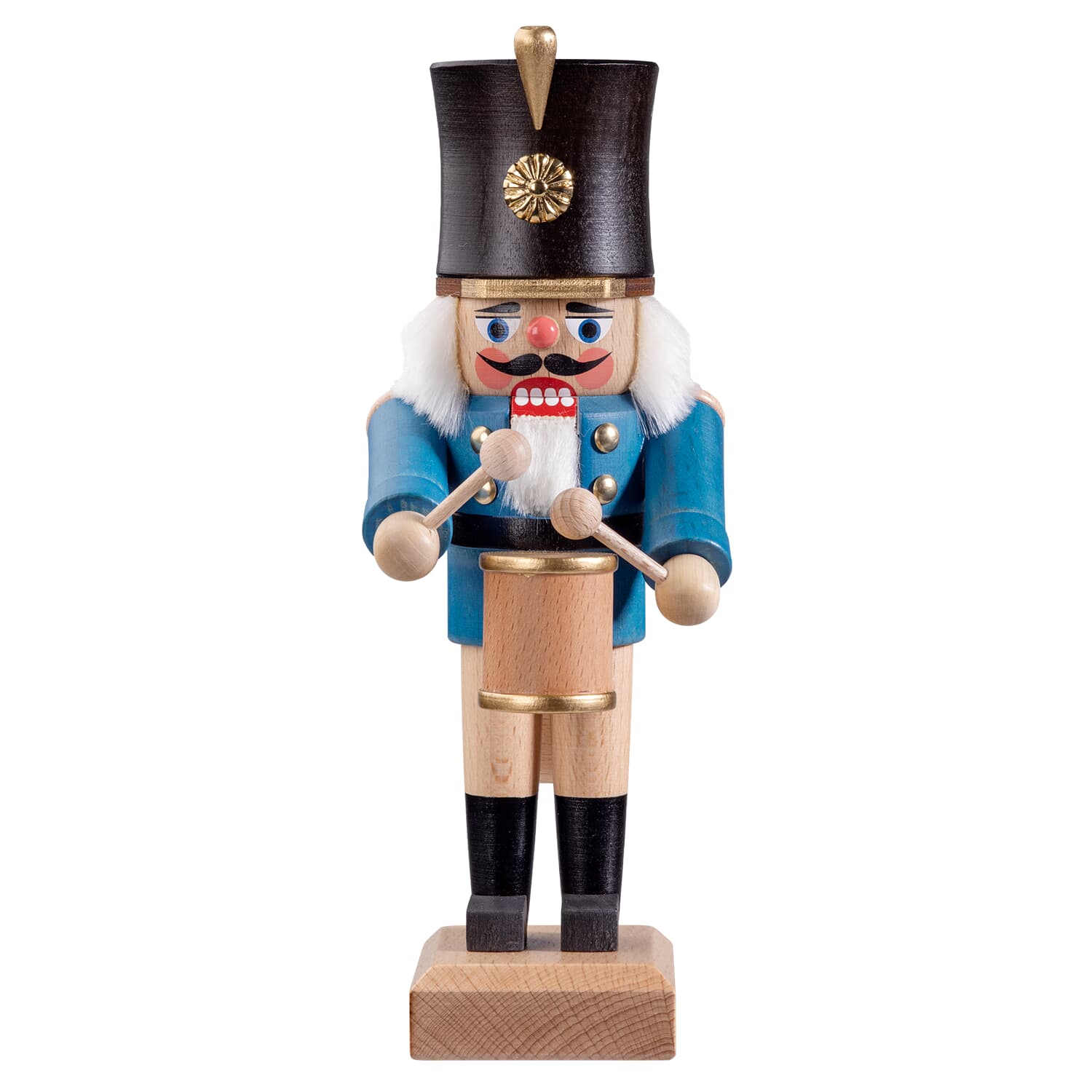 Nutcracker Drummer Blue 81 Inch