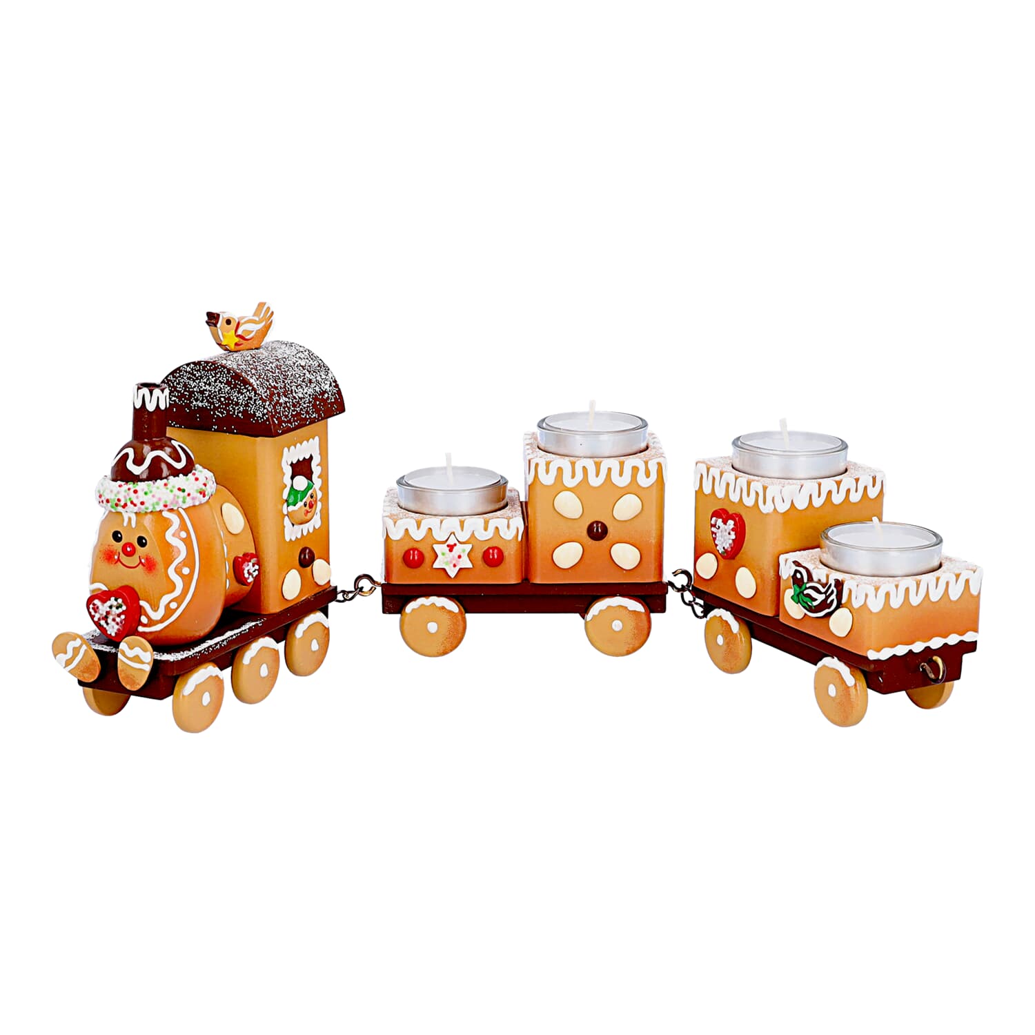 Gingerbread Incense Smoker Train 