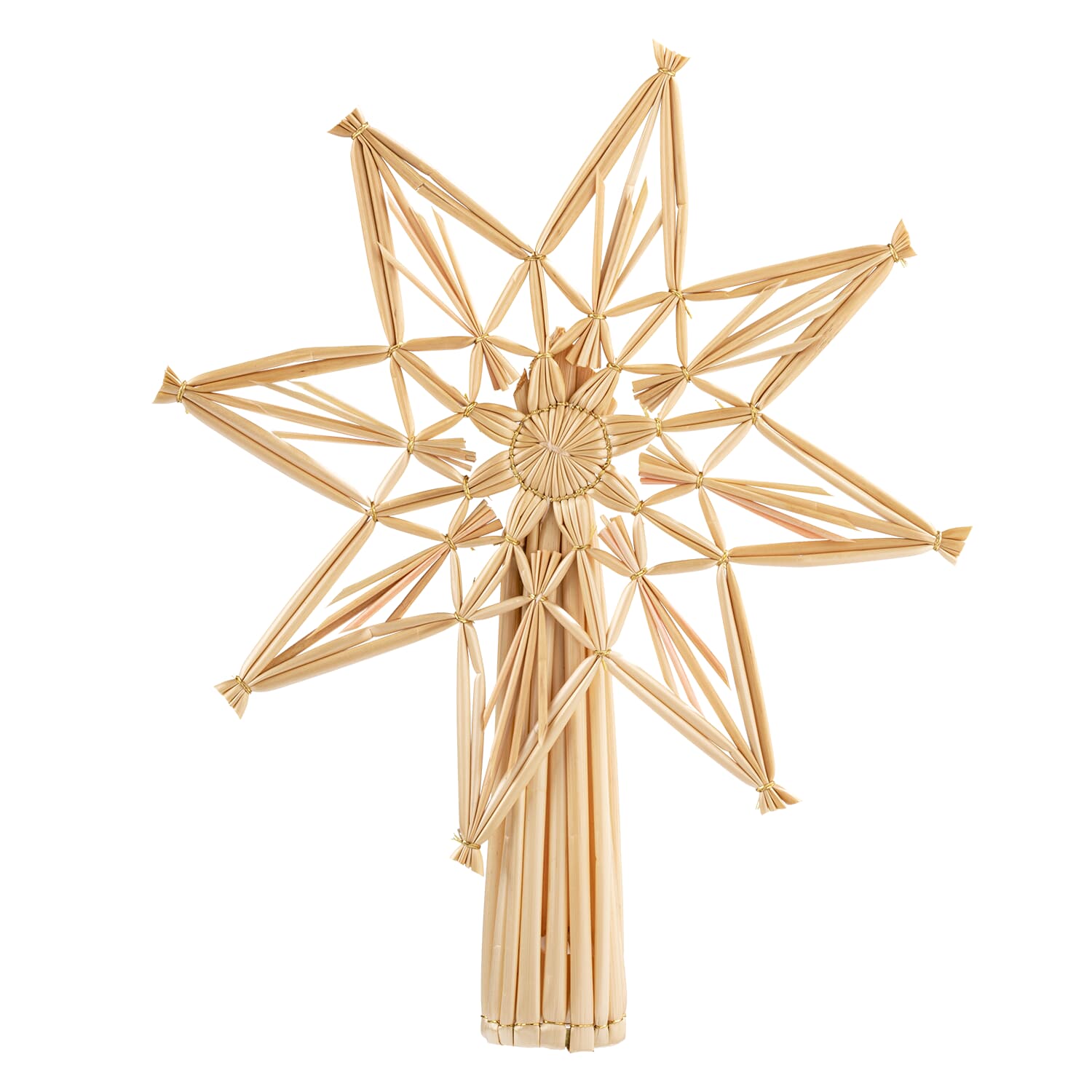 Tree Topper made of straw