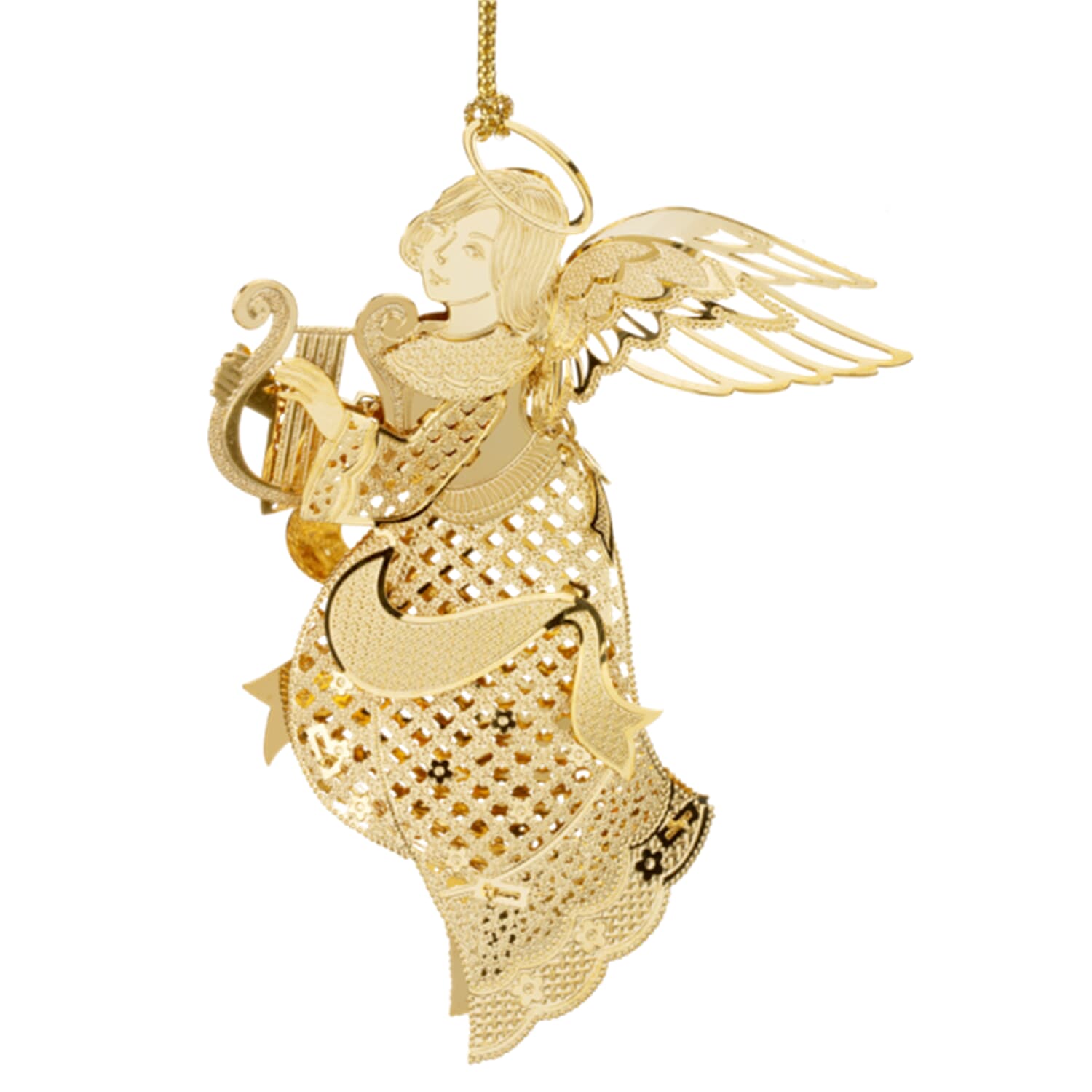 Angel, gold-plated