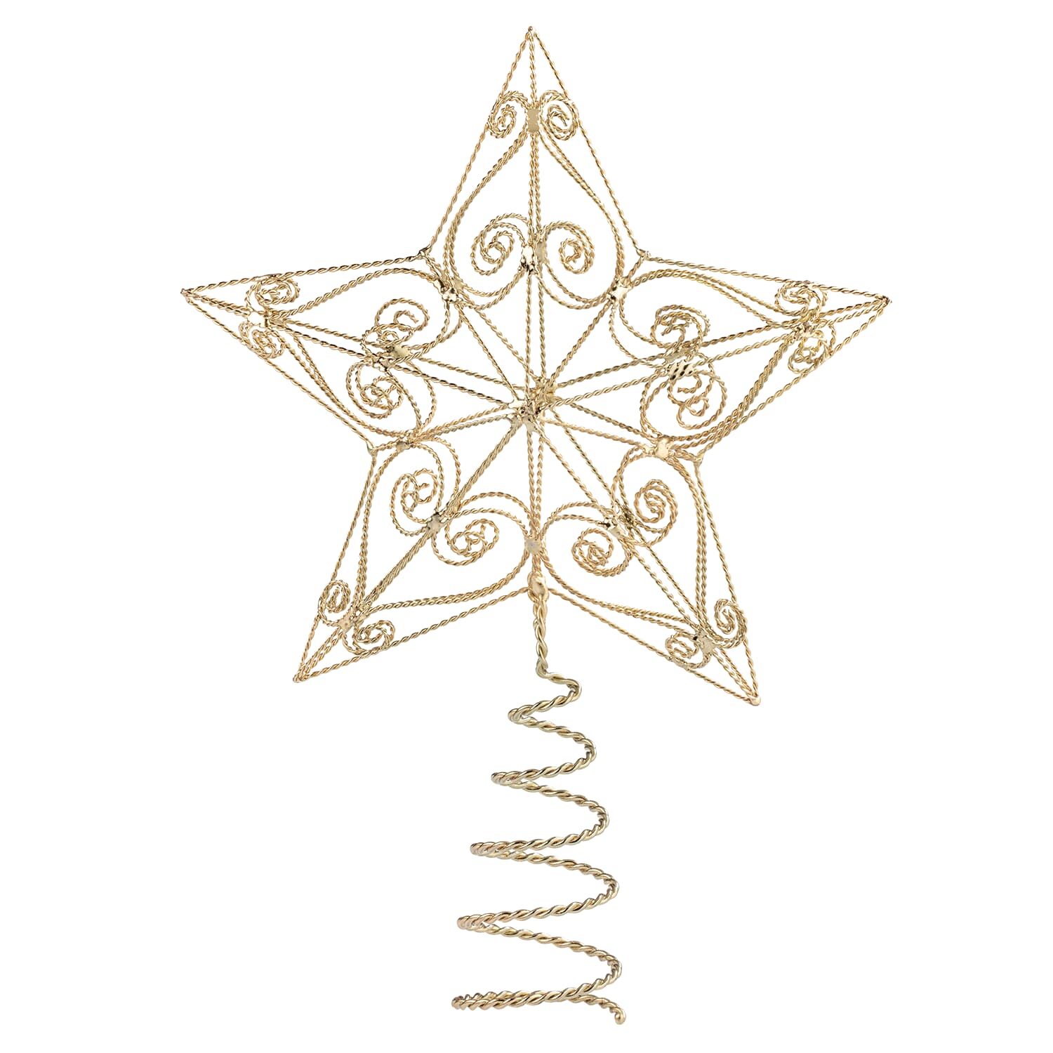 christmas tree star topper clip art