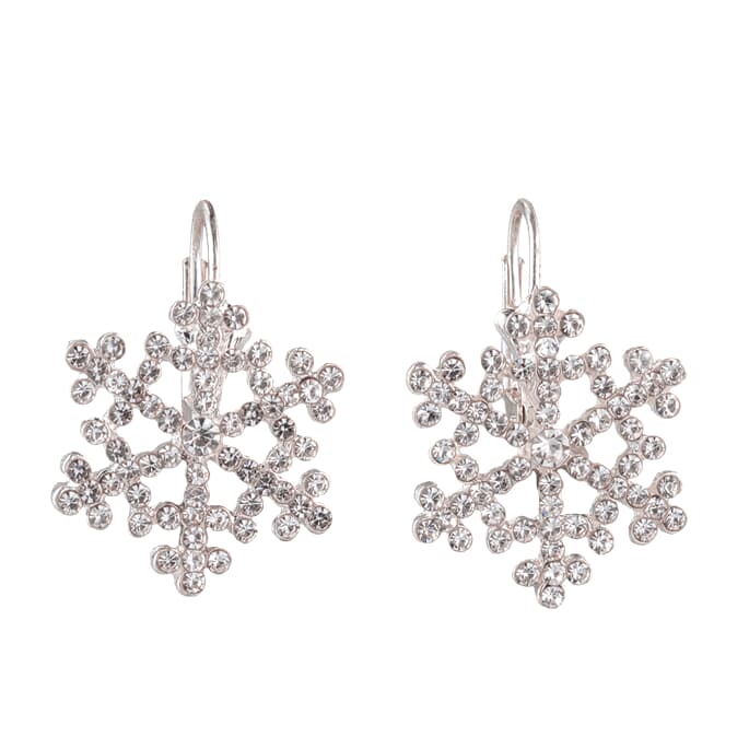 Snowflake Earrings – Lipstick and Littles