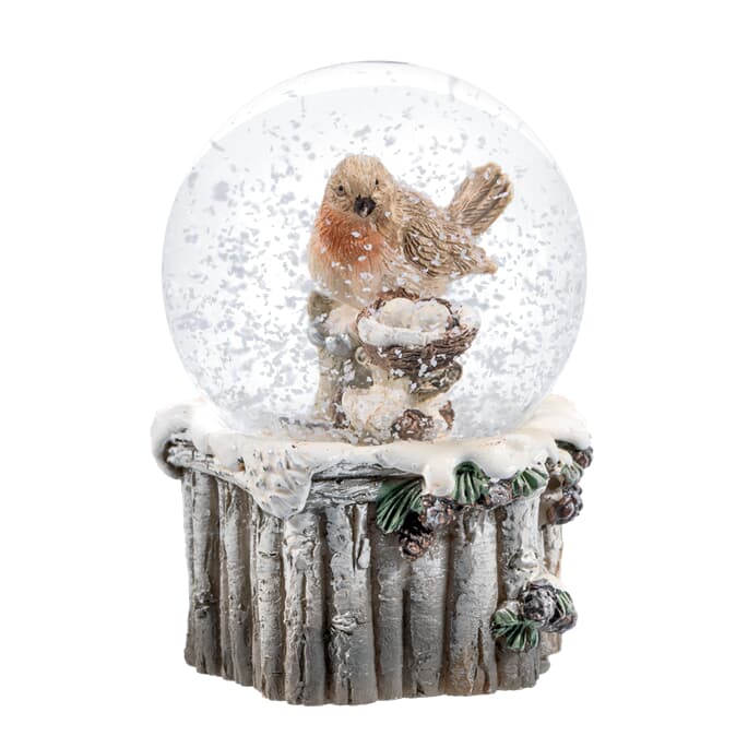 The San Francisco Music Box Company Snowy Owl Figurine Ornament