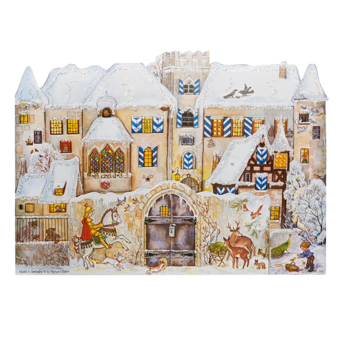 Advent Calendar "Castle with wall"