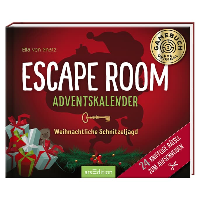 Escape Room Advent Calendar "Weihnachtliche Schnitzeljagd"